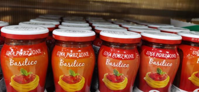 Etichette a manica ristretta per alimenti Etichette in scatola sensibili al calore personalizzate 4