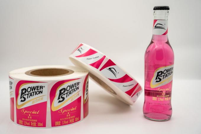 Sello di bottiglia cromato Adesivo umido Etichetta adesiva autoadesiva Adesivi dot personalizzati 5