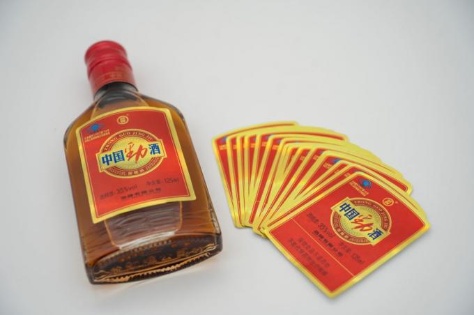 Etichette a manica curva sensibili al calore, adesivi stampati per etichette di vino 2
