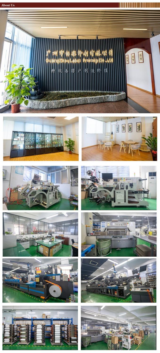 Custom Design Logo Foil Printing Paper Stickers Print Label Fruit Label Supplier Self Adhesive Labels Holographic Sticker Paper Custom Label Printing Chemical