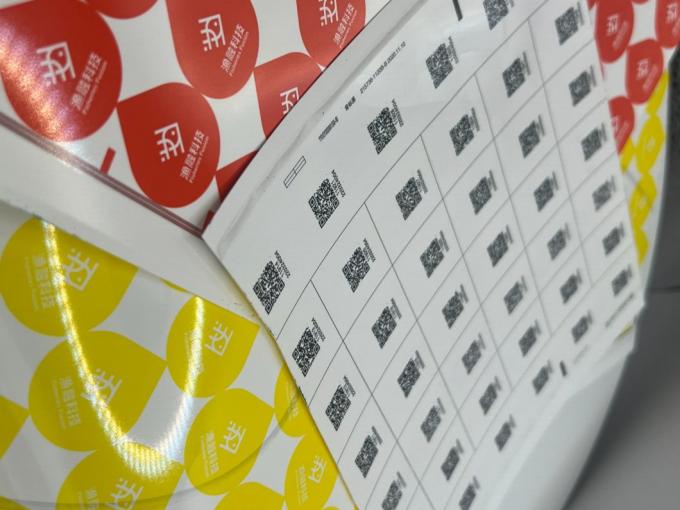 adesivi etichette personalizzate sono perfetti per adesivi ologrammi etichetta codice QR modificabile 0