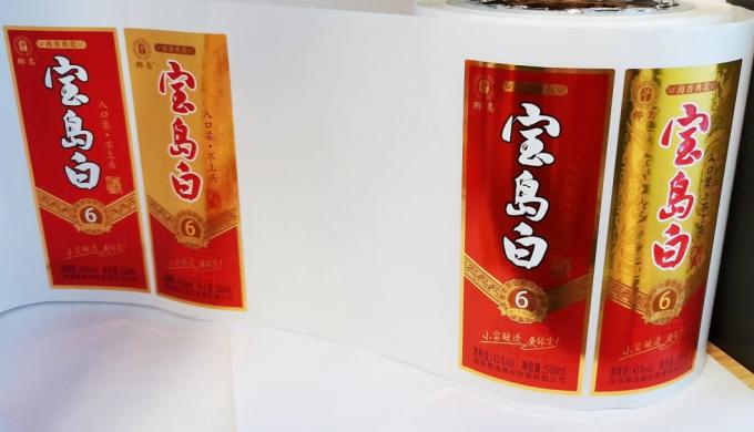 Etichette non trasparenti, personalizzate, di sicurezza per lavastoviglie, per bottiglie di whisky e birra, adesivi 5
