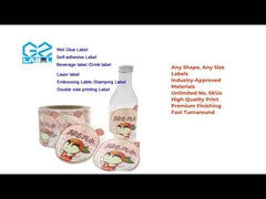 Etichetta autoadesiva & Adesivo per etichette personalizzato