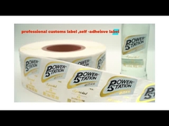 Etichetta autoadesiva e adesivo personalizzato