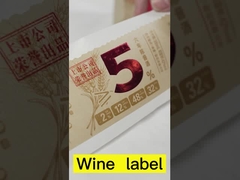 Etichette di candele personalizzate trasparenti Etichette di nome Etichette adesive Etichette di stampa