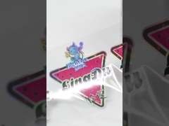 Etichette farmaceutiche personalizzate idrosolubili Etichette adesive indicanti la temperatura