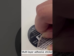 Disinfettante per le mani Riducibile Etichette a manica impermeabile Eco-friendly Adesivi fragili personalizzati