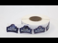 Etichetta di materiale diverso