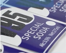 Etichette farmaceutiche epossidiche personalizzate Etichette adesive per abbigliamento