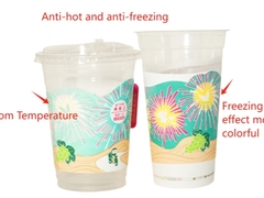 Inchiostro speciale, colore brillante in caso di congelamento