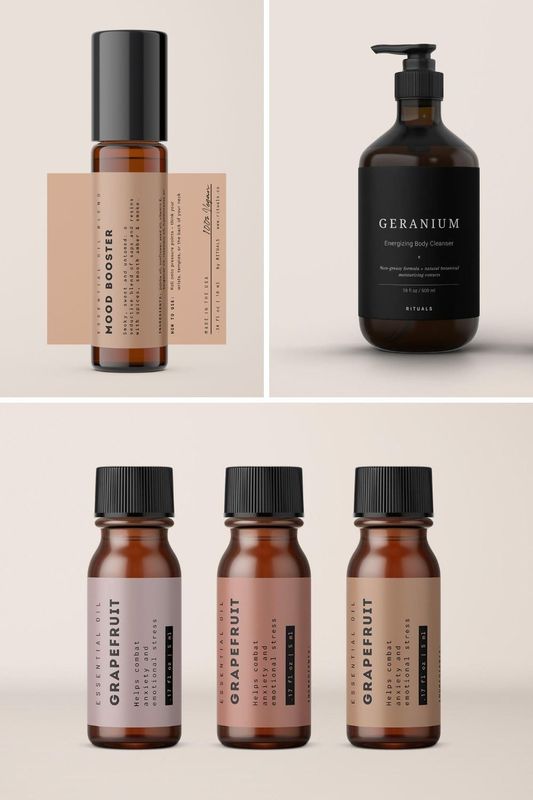Etichetta per profumi personalizzata adesivo sensibile al calore ti ringrazio adesivo per barattoli di vetro