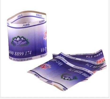 Etichette a manica ridutta impermeabile per etichette aromatizzanti in bianco BOPP/PE/PP/PVC/PET
