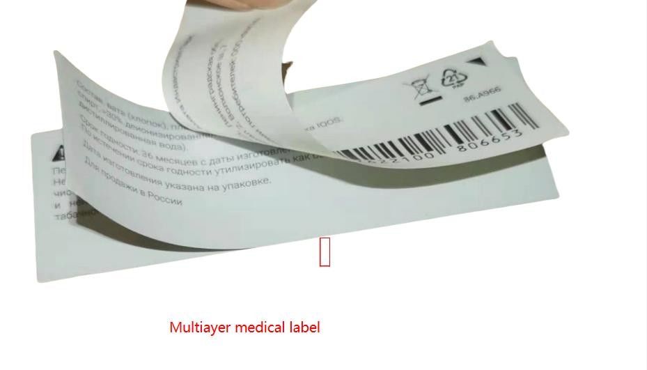 Etichette farmaceutiche personalizzate Etichette autoadesive personalizzate per prodotti farmaceutici