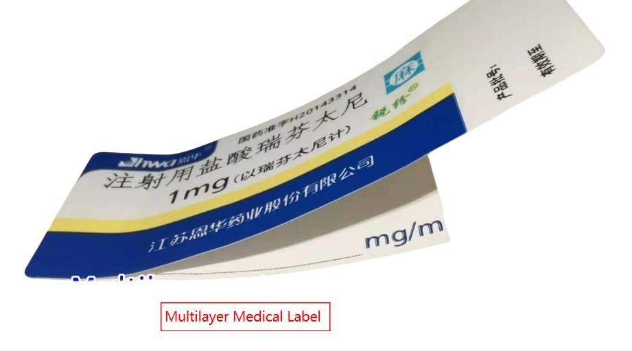 Etichette farmaceutiche personalizzate Etichette autoadesive personalizzate per prodotti farmaceutici