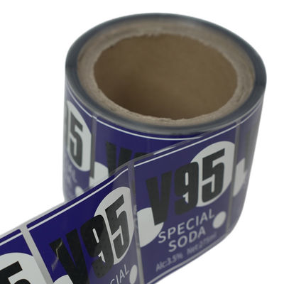 Etichette farmaceutiche epossidiche personalizzate Etichette adesive per abbigliamento