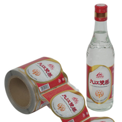Trasferimento Stampa Etichette per bottiglie di birra Alimenti Cosmetici Carta per etichette resistente all' umido
