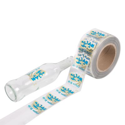 Stampa di adesivi per etichette trasparenti