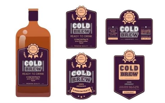 Etichetta bottiglia di birra imballaggio per rotoli o fogli tempo di consegna normale in 5-7 giorni siamo una società più professionale di commercio