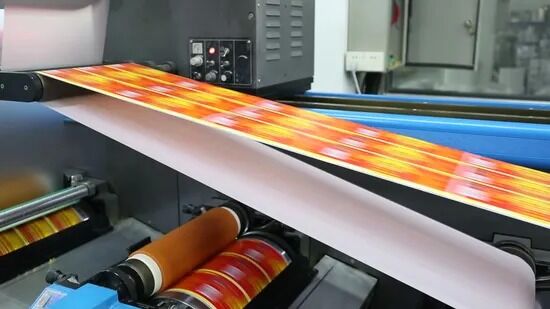 Etichette in vinile stampate su misura per la consegna di prodotti cosmetici e alimentari